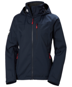Helly Hansen Crew Hooded Jacket Dames Navy 1