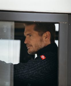 Nordberg Kol Pullover Antraciet/Navy