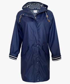 Breton Stripe Regenjas Dames