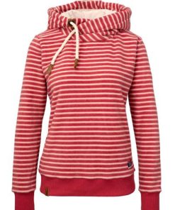 Brigg Fleece Hoodie Dames Rose