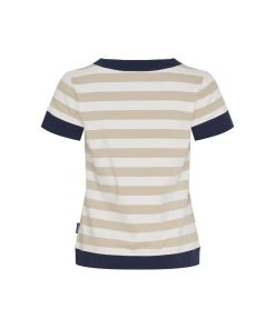 Sea Ranch Tonnere T-shirt Dames Doeskin/Pearl