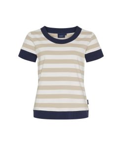 Sea Ranch Tonnere T-shirt Dames Doeskin/Pearl