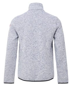 Nordberg Frank Heren Fleece Light Blue Melange