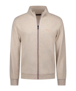 NZA Vest Sweat Light Cream Melange