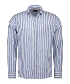 NZA Shirt Lange Mouw Classic Blue