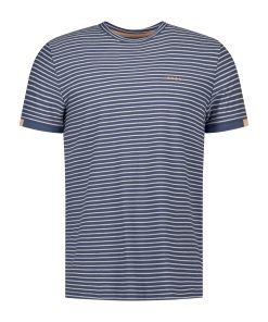 NZA Shirt Korte Mouw Navy Sky