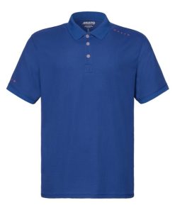 Musto Evolution Crew Lite Polo Blauw