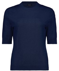 Bloomings Crew Neck Pullover Navy