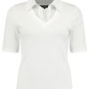 Bloomings Polo Shirt rib Ecru