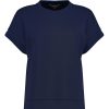 Bloomings Ronde hals shirt navy