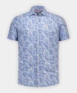 NZA Overhemd Korte Mouw Cool Marine - Afbeelding 3