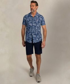 NZA Overhemd Korte Mouw Navy Sky - Afbeelding 4