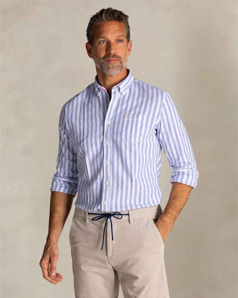 NZA Overhemd Lange Mouw Classic Blue