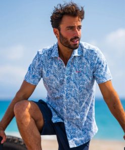 NZA Poloshirt cool marine