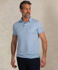 NZA Poloshirt Sky Blue - Afbeelding 3