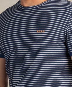 NZA Shirt Korte Mouw Navy Sky