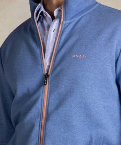 NZA Vest Sweat Classic Blue Melange