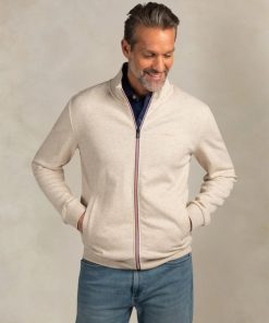 NZA Vest Sweat Light Cream Melange