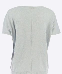 Signe Nature Trui Dames Zilverkleurig