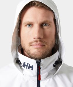 Helly Hansen Crew Hooded Jacket 2.0 Heren Wit