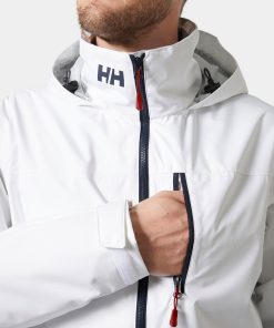 Helly Hansen Crew Hooded Jacket 2.0 Heren Wit